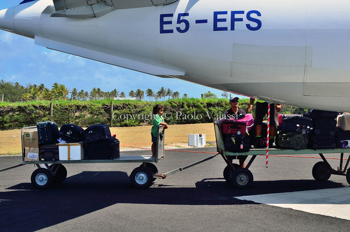 Cook Islands - Aitutaki airport