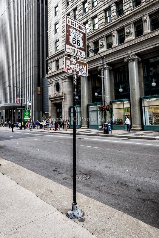 Route 66 - Illinois - Chicago, the beginning