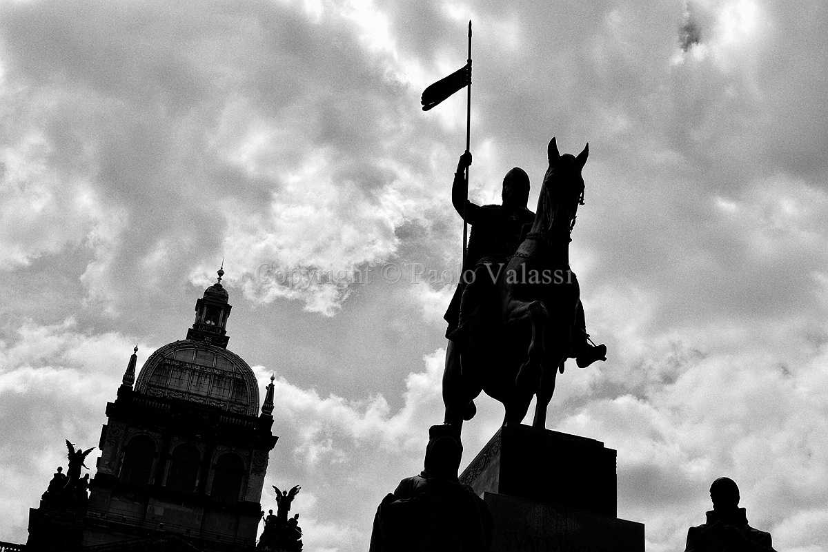 Prague - Vaclavske namesti - St. Wenceslaus square