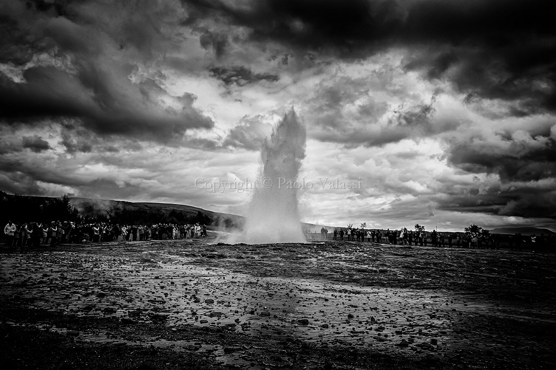 Iceland - Geysir Strokkur geyser