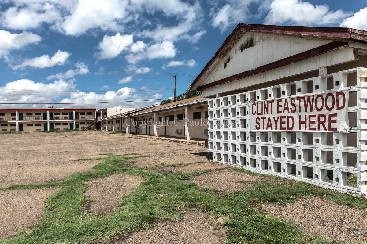 Route 66 - New Mexico - Tucumcari, Clint Eastwood