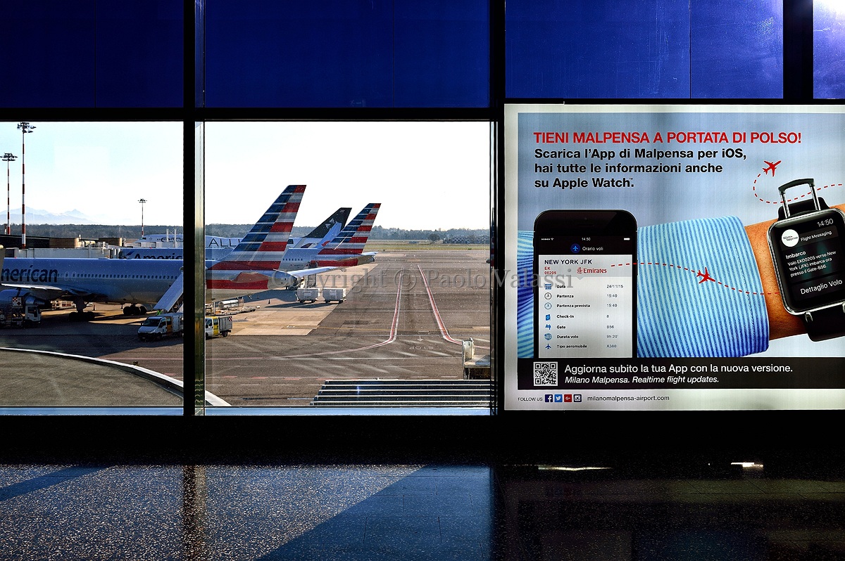Airport of Milano Malpensa - Italy