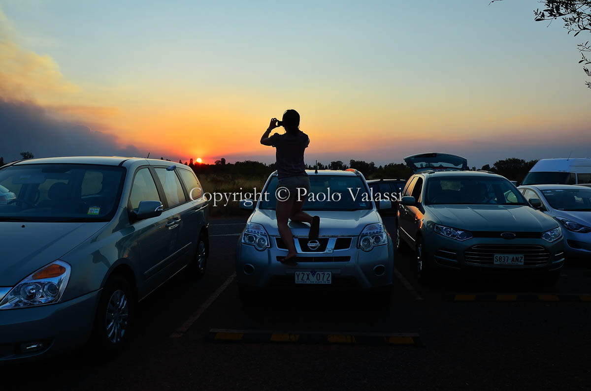 Australia Uluru Ayers Rock al tramonto sunset