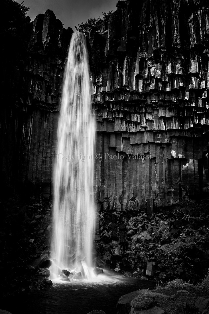 Iceland - Svartifoss - Skaftafell National Park