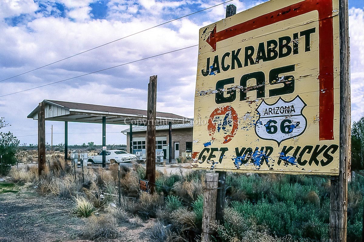 Route 66 - Arizona - Joseph City, Jack Rabbit