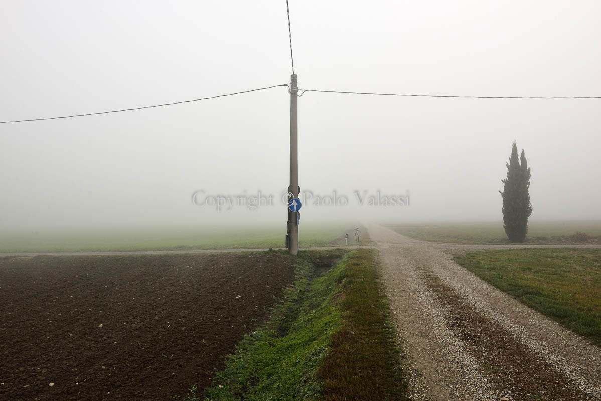 Fog in the Po Valley - Italy
