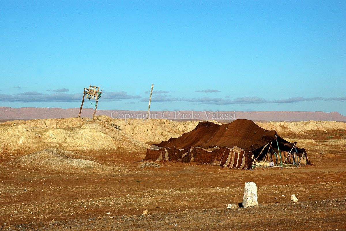 Morocco - Road to Erfoud - Berber house