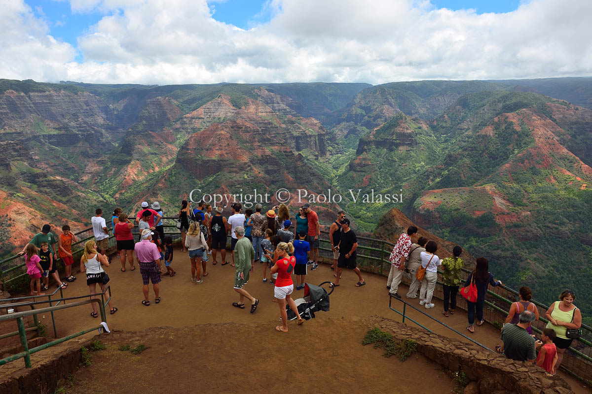 Hawaii - Kauai - Waimea Canyon lookout