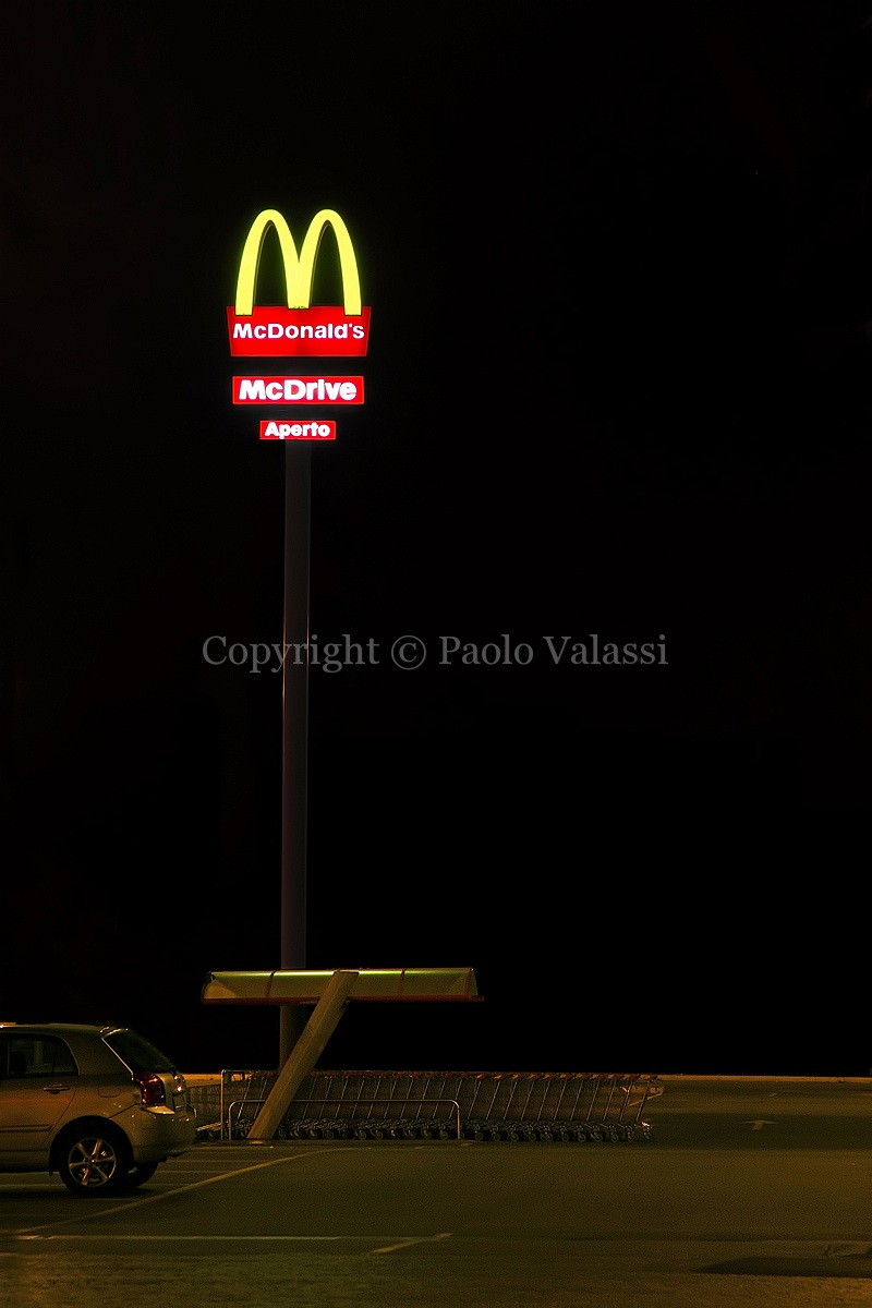 Oasis - McDonald&apos;s parking at night