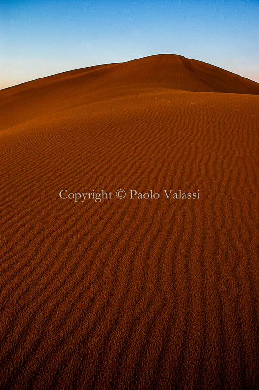 Morocco - Sahara desert - Sunrise at Merzouga dunes