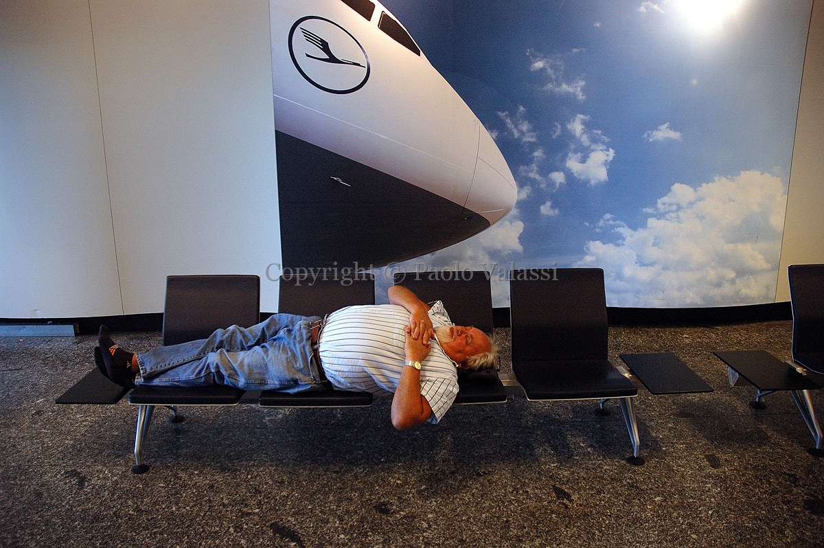 Airport of Frankfurt am Main - Germany - the sleeper