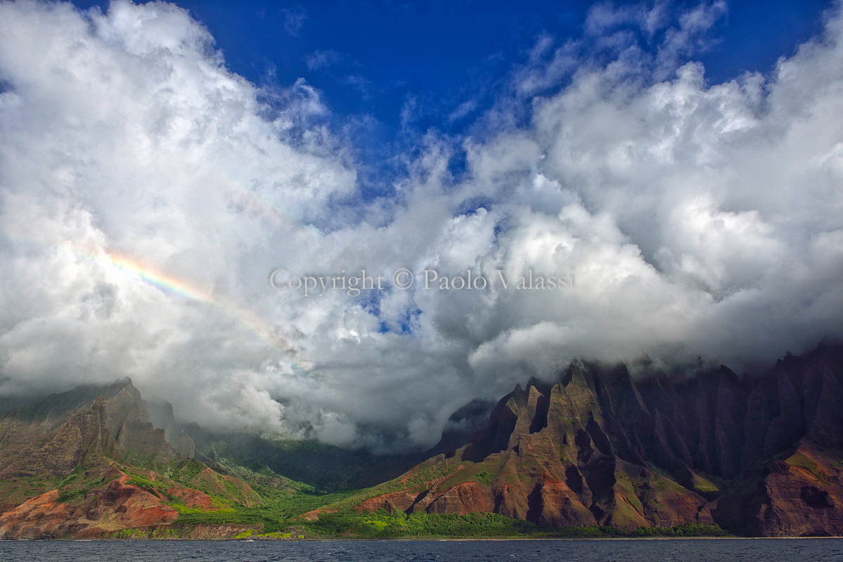 Hawaii - Kauai - NaPali coast arcobaleno rainbow