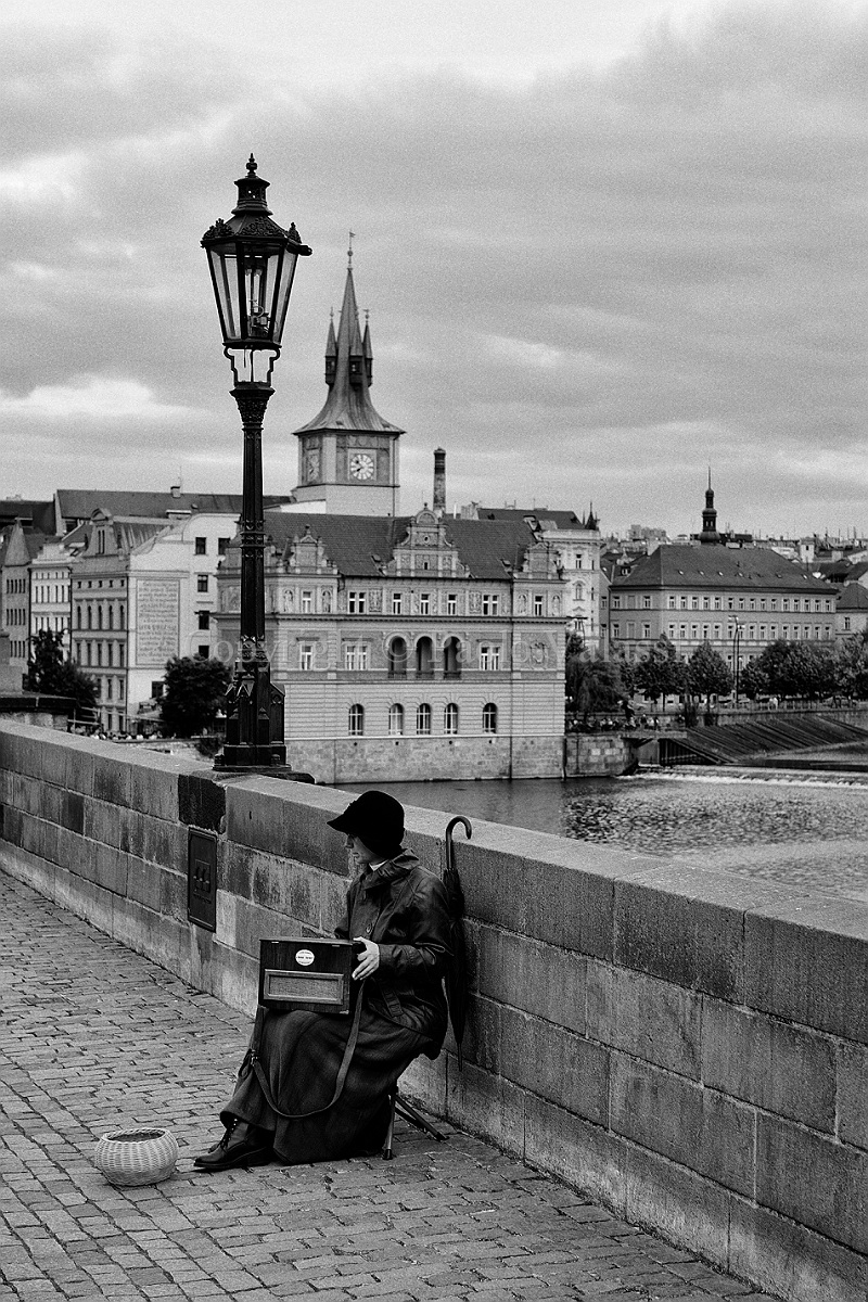 Prague - On the Karluv most - Charles Bridge