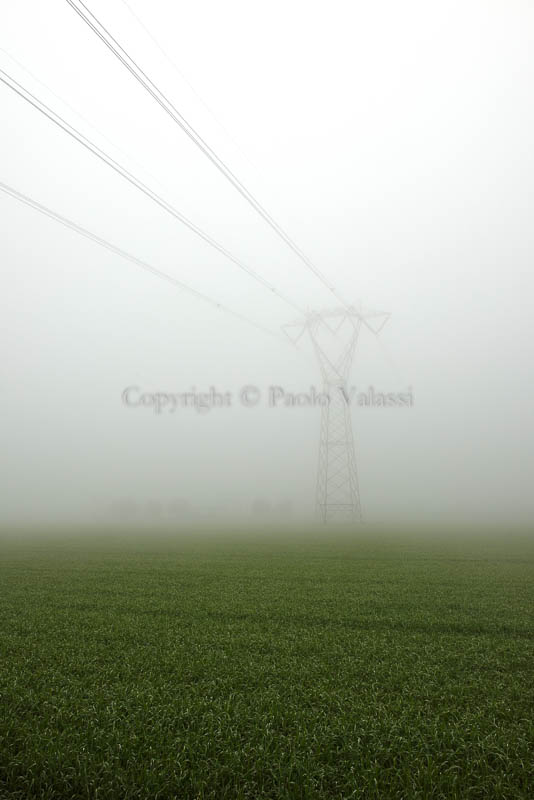 Fog in the Po Valley - Italy