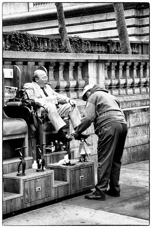 New York - Manhattan - Shoe Shine