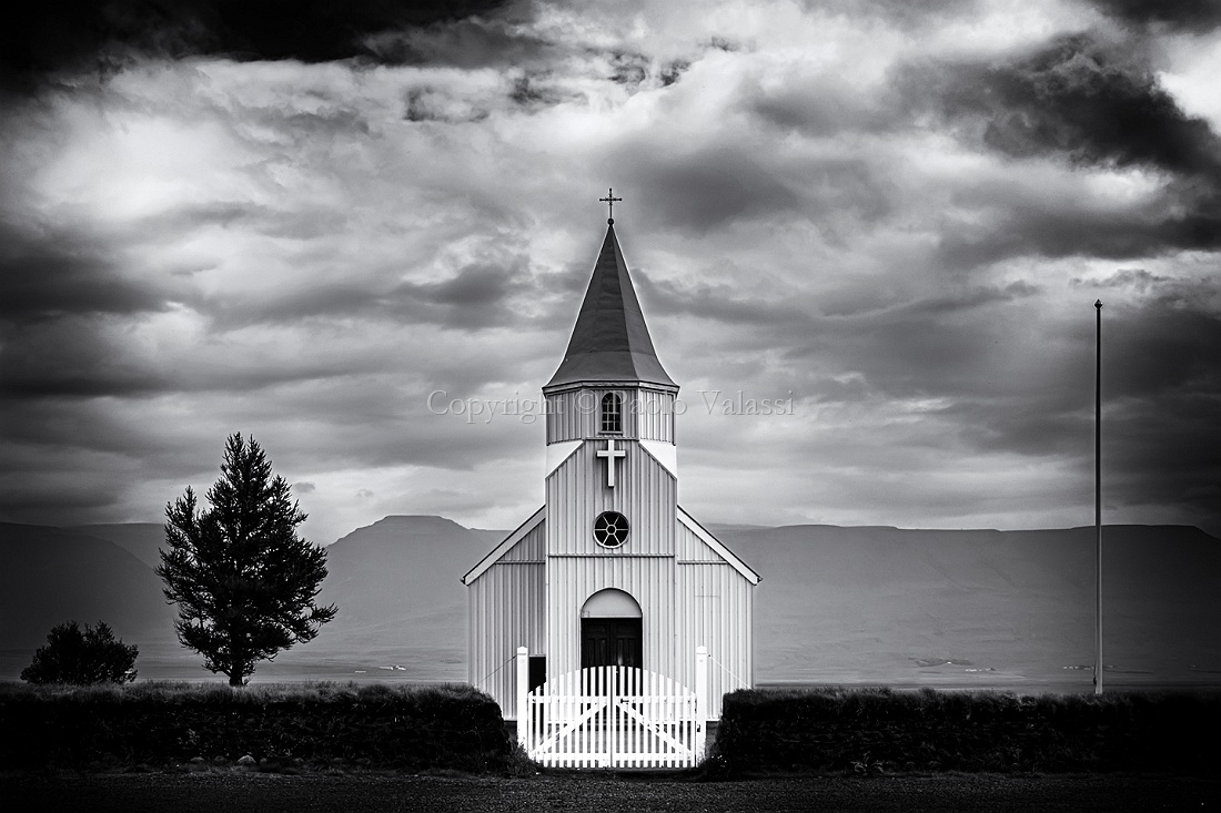 Iceland - Glaumber village - The church