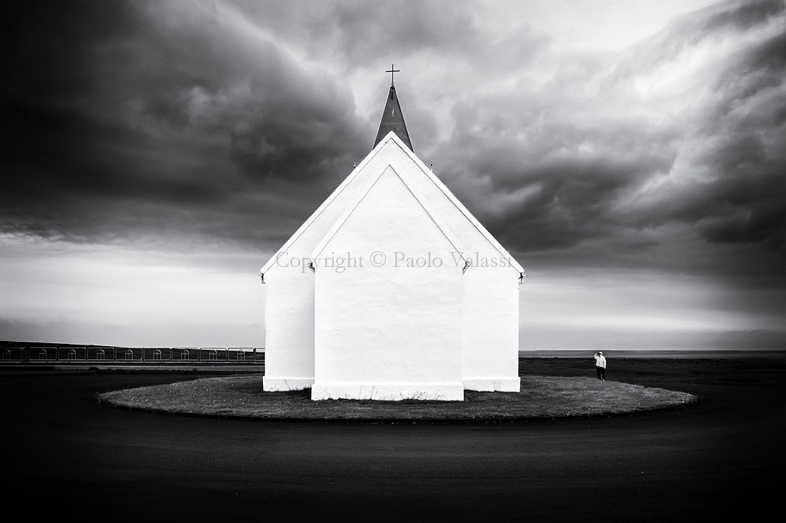 Iceland - Snæfellsnes - Luteran church of Ingjaldsholl
