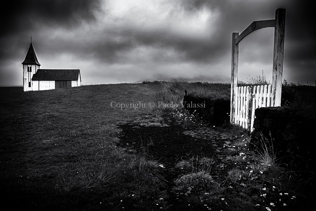 Iceland - Snæfellsnes peninsula - Luteran church of Hellnar