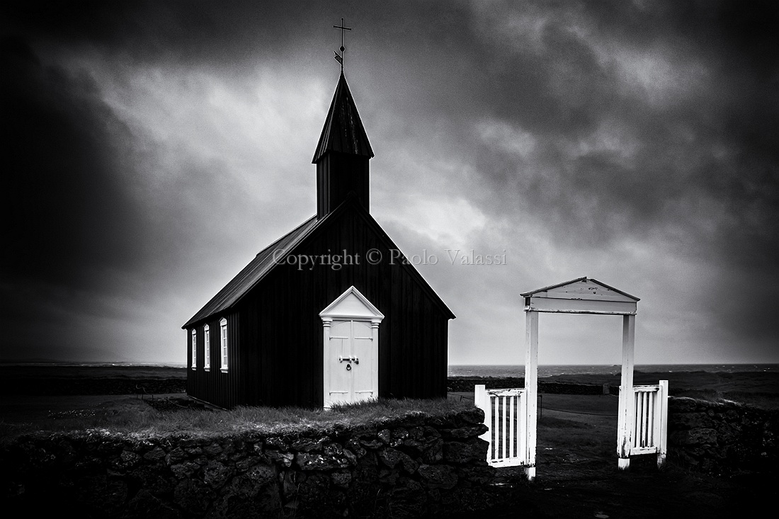 Iceland - Snæfellsnes peninsula - Black church of Budir