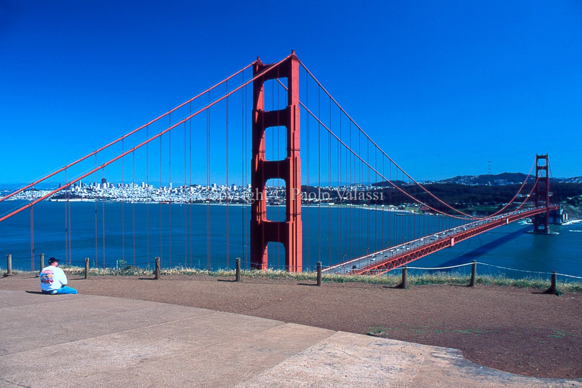 San Francisco - Golden Gate Bridge from Battery Spencer