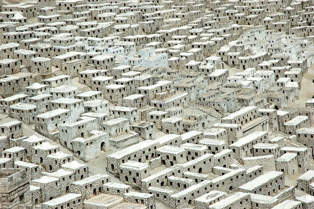 Israel - Israel Museum - Holyland Model of Jerusalem