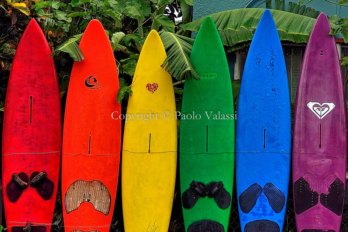 Hawaii - Maui - Surfboards tavole da surf