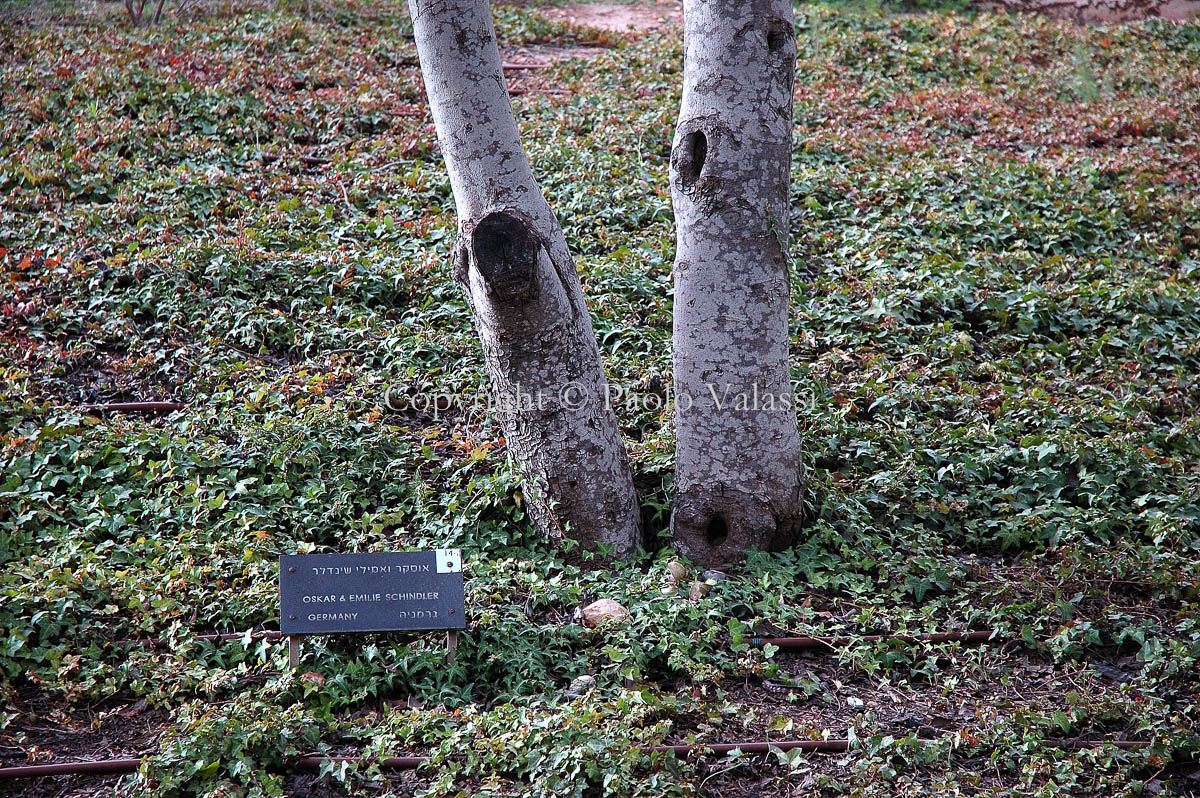 Israel - Yad Vashem - Garden of Righteous - Schindler