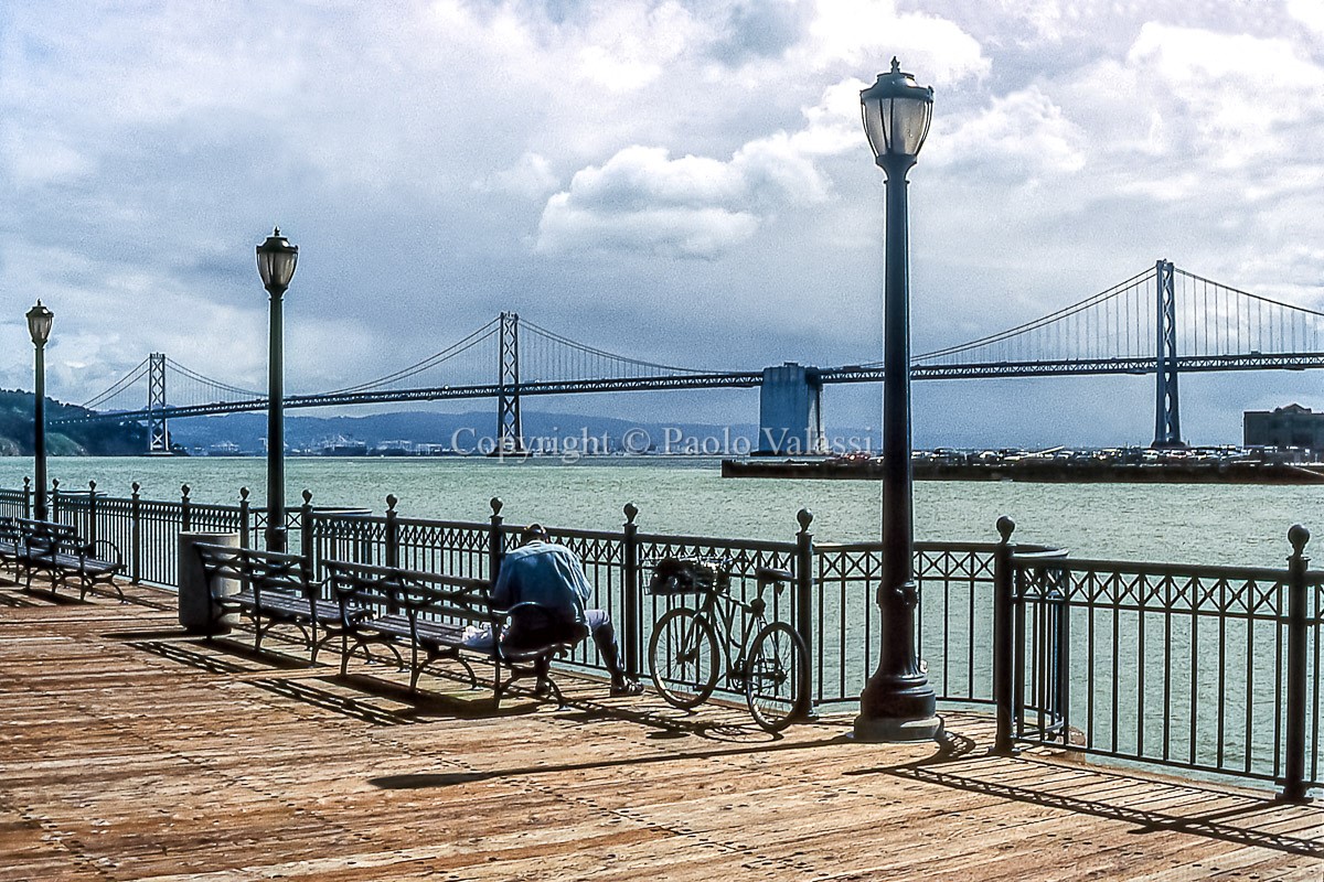 San Francisco - Pier n.7 with homeless