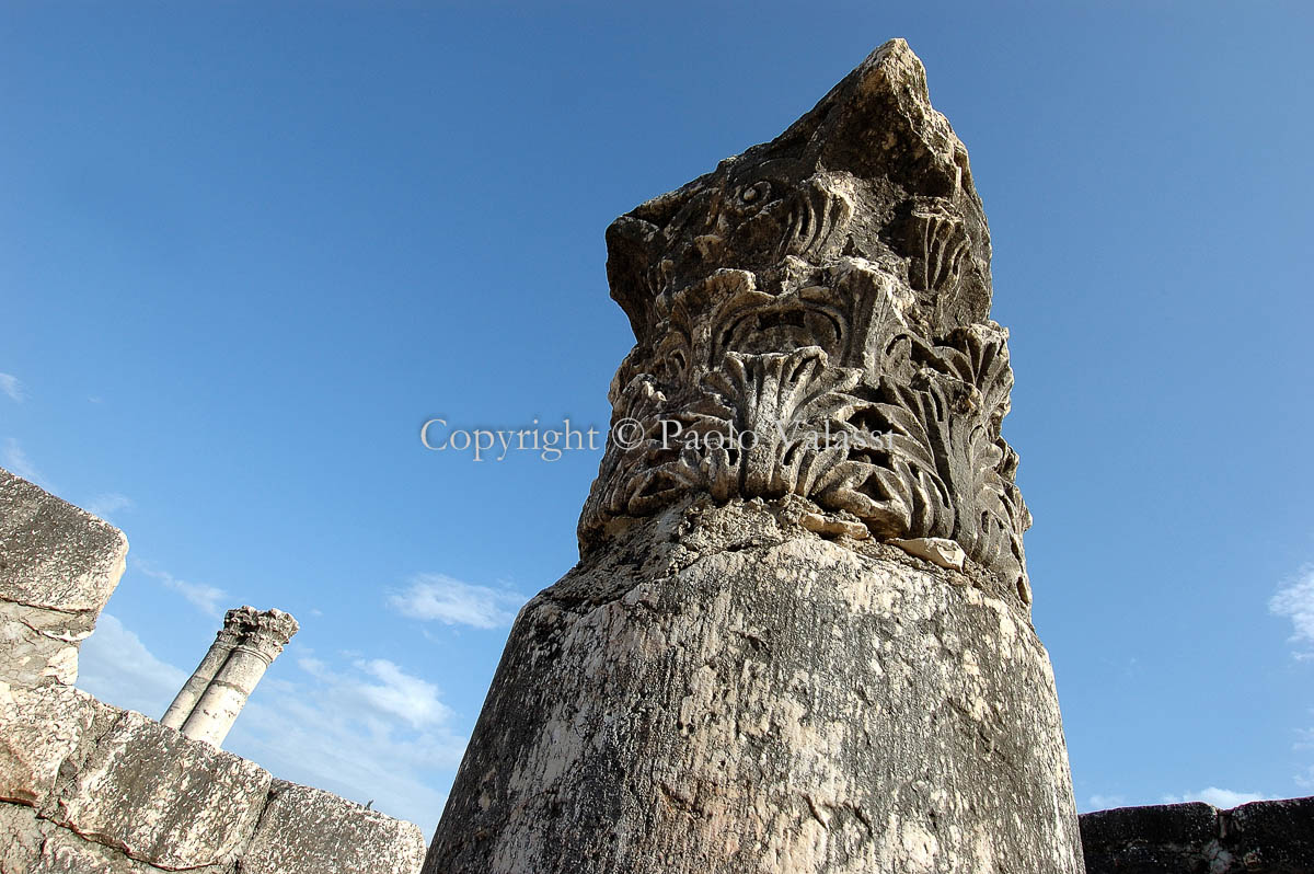 Israel - Cafarnao - Synagogue 1st century B.C.