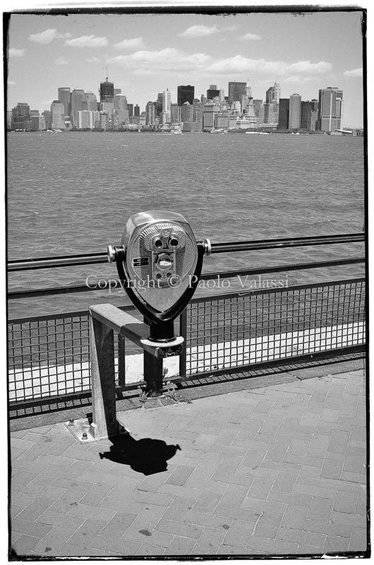 New York - Manhattan view from Liberty Island