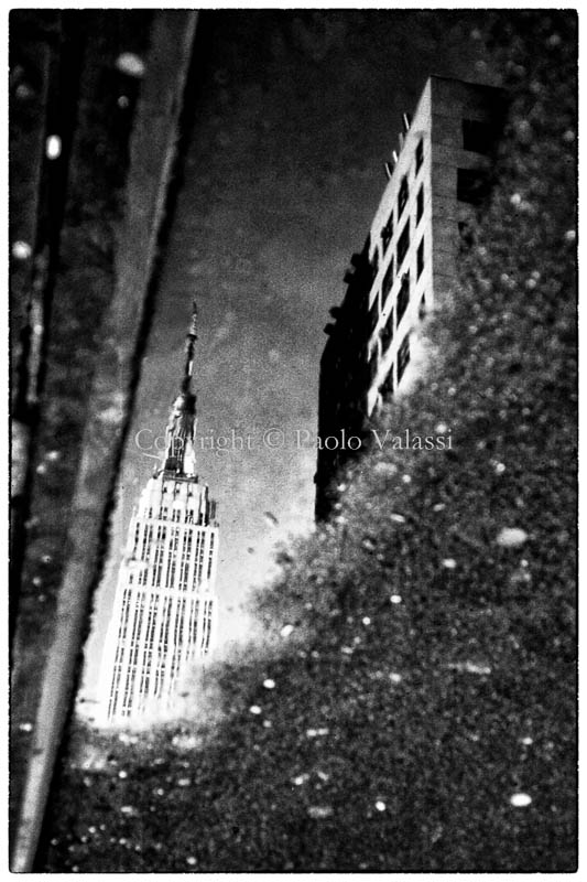 New York - Empire State Building reflection