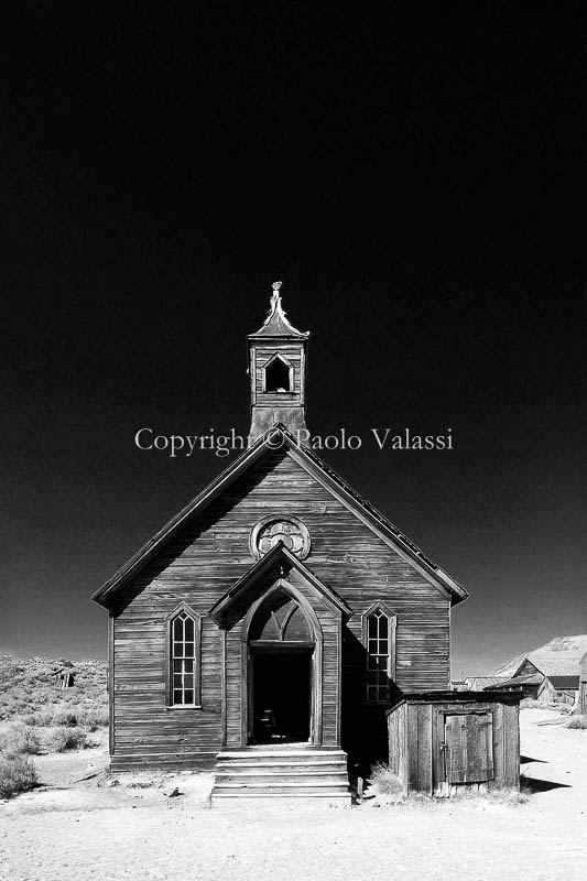 Bodie - California - Ghost town church chiesa