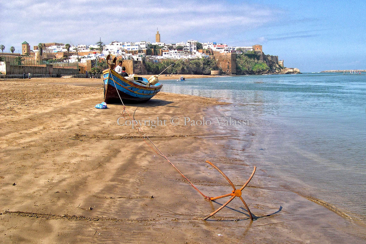 Morocco - Rabat - Medina view from the river