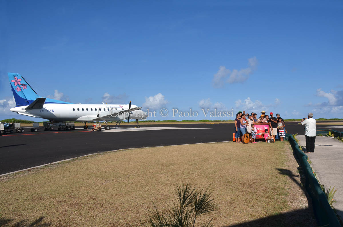 Cook Islands - Aitutaki airport