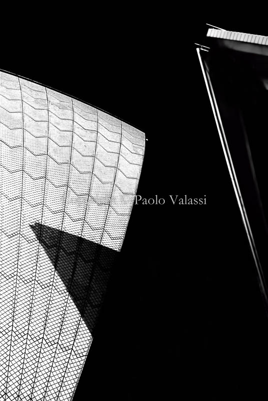 Sydney Opera House in bianco e nero Australia