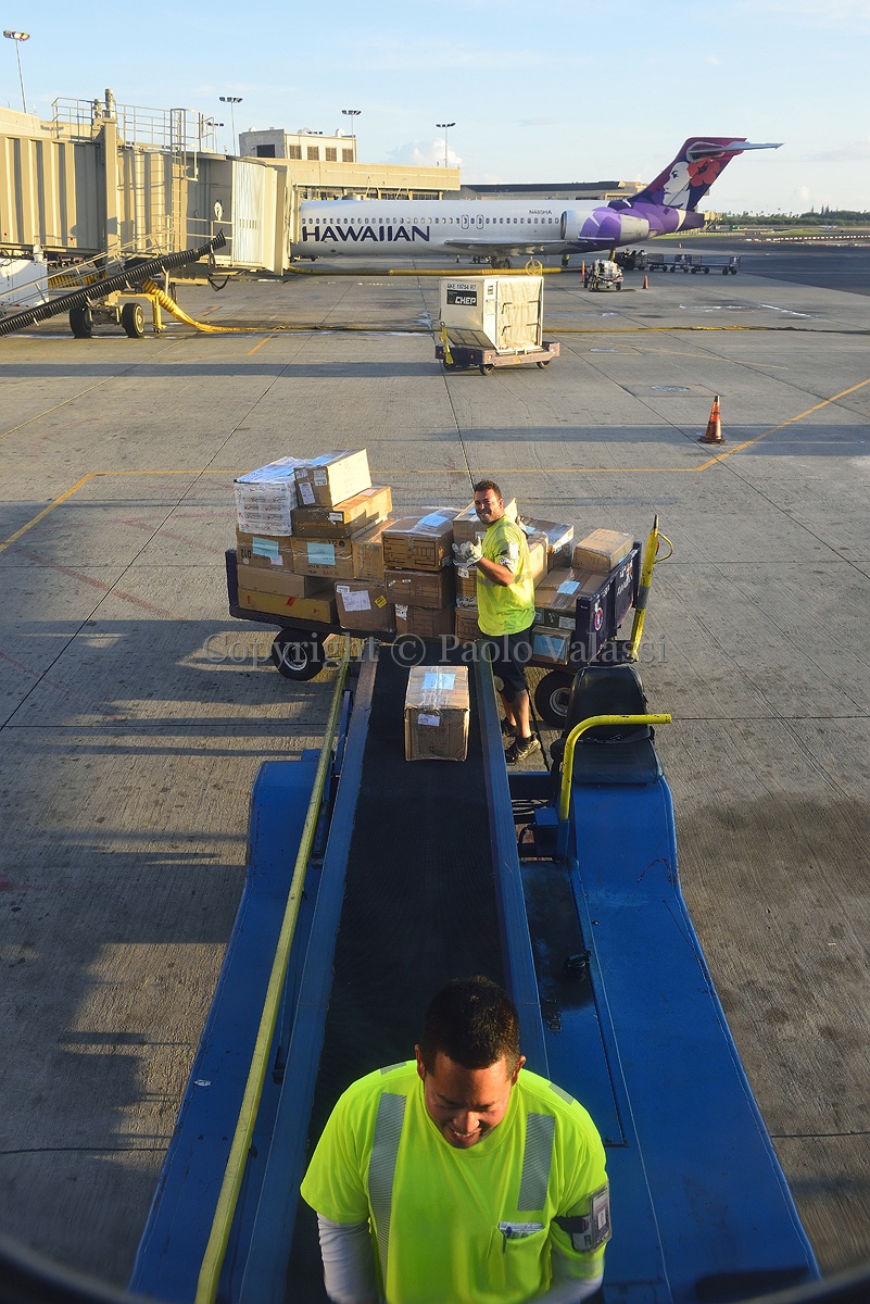Daniel K. Inouye International Airport of Honolulu - Hawaii - baggage