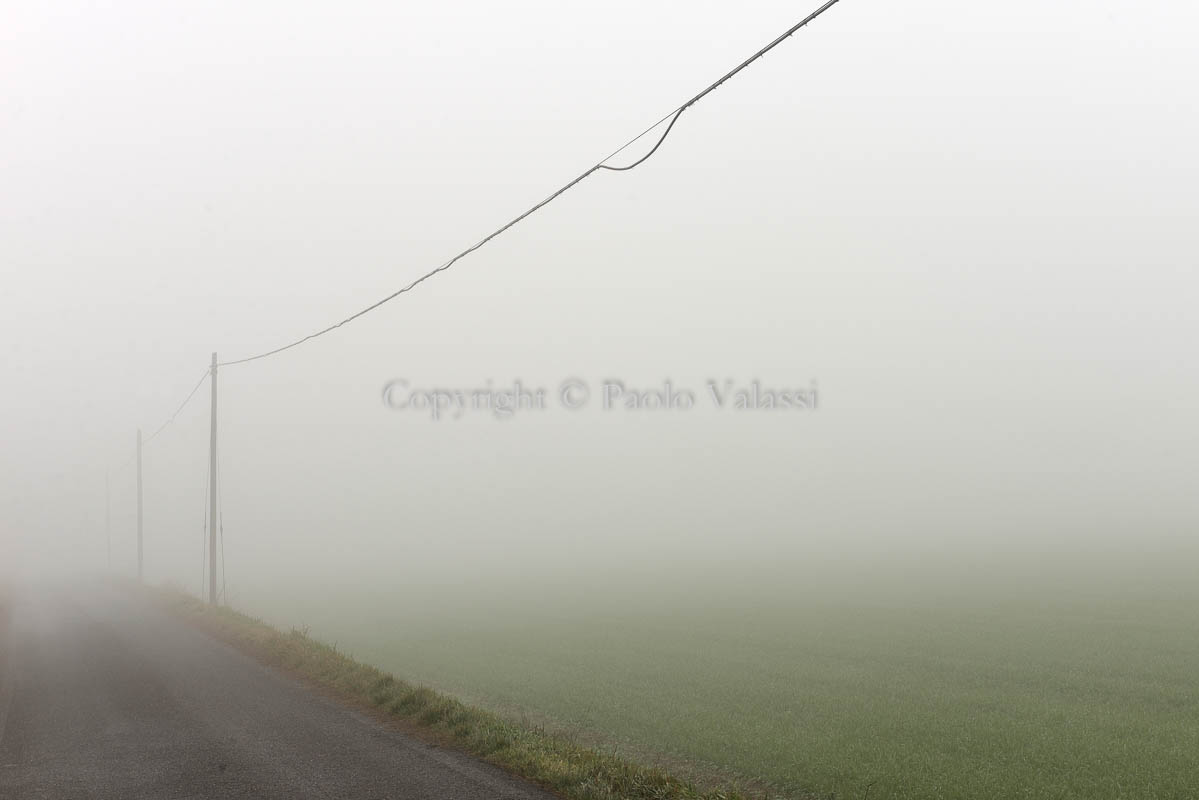 Fog in the Po Valley - Italy
