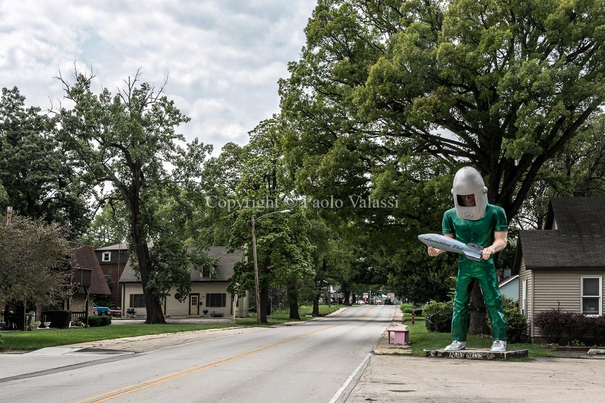 Route 66 - Illinois - Wilmington, the Gemini giant