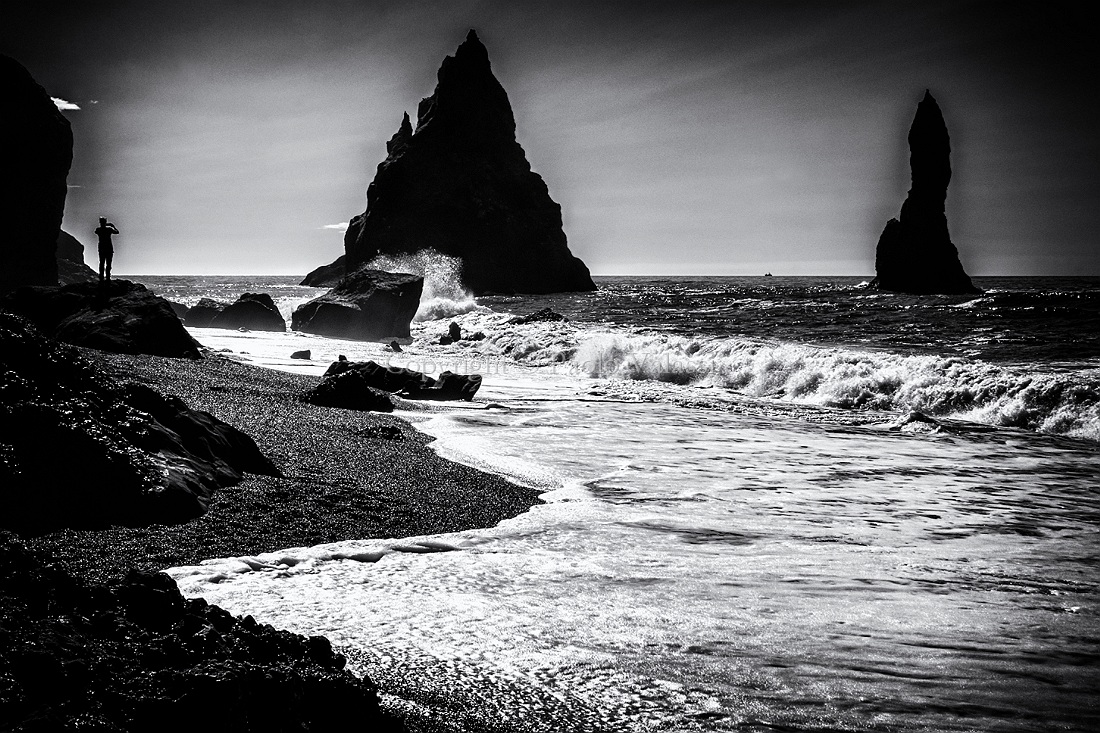 Iceland - Black beach at Reynisfjara