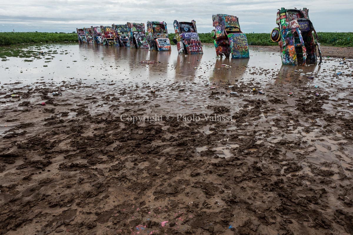 Route 66 - Texas - Amarillo, Cadillac ranch