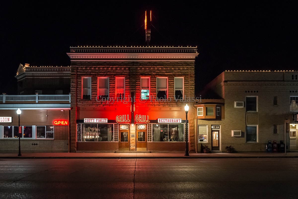 Oasis - Restaurant and grill in USA at night