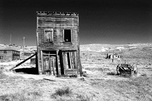 Bodie è una ghost town sulla Sierra Nevada