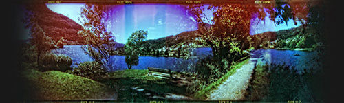 Endine lake lago con emaki